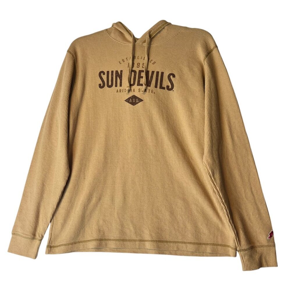 League Women's XL Arizona State University Sun Devils Pullover Hood Collegiate‎